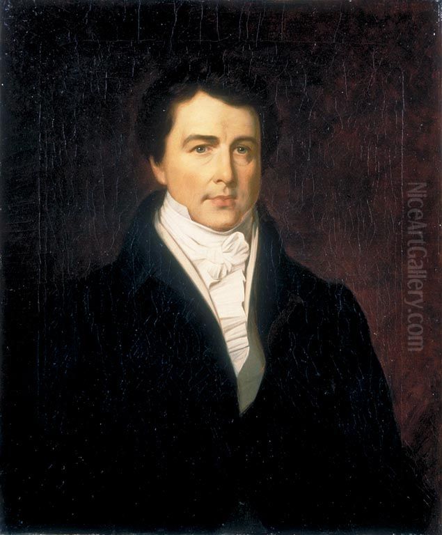 Sir Henry Orlando Chamberlain, 1st Baronet (1773-1829), Diplomat Oil Painting by Government Art Collection