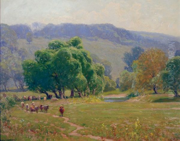 Changing Pastures Oil Painting by Alexis Fournier