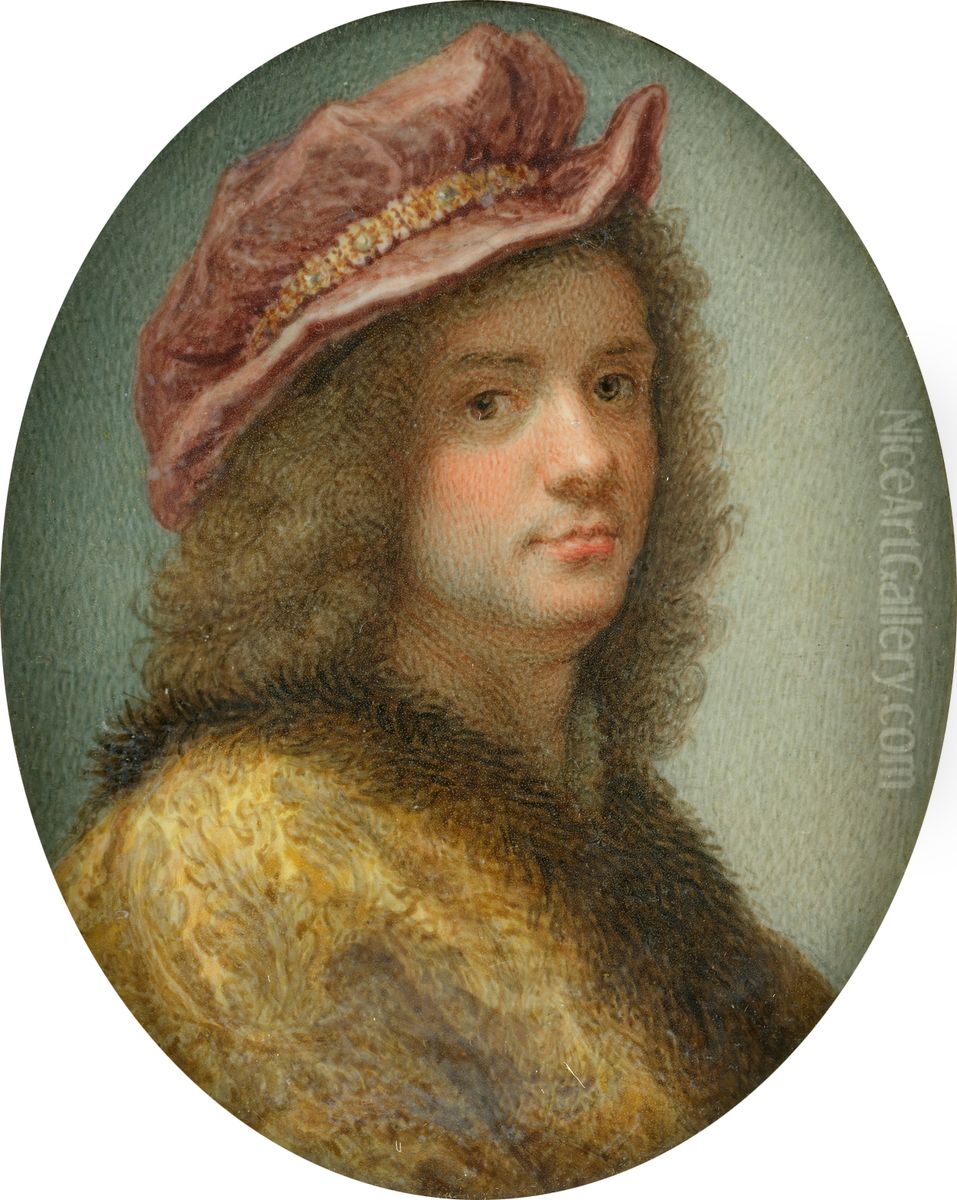 Giovanni Battista Gaulli, called il Baciccio (ca. 1639-1709) Oil Painting by Giuseppe MacPherson