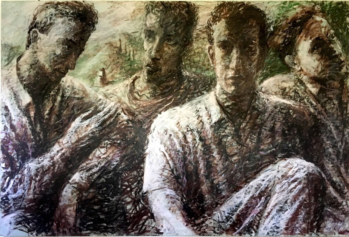 Quattro Figure Oil Painting by unknown