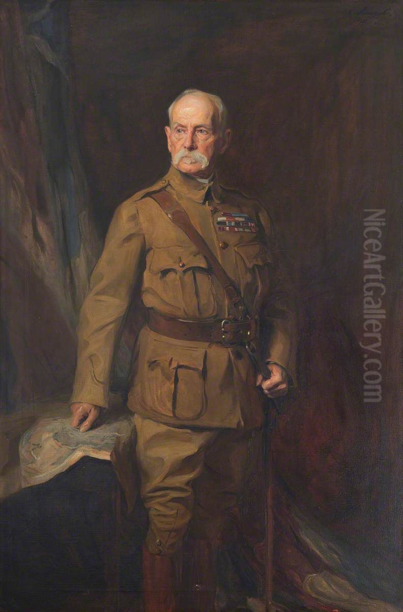 Earl Roberts of Kandaha Oil Painting by Philip de Laszlo
