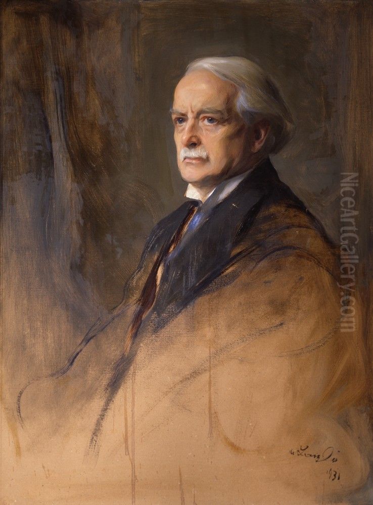David Lloyd George, 1st Earl Lloyd George of Dwyfor Oil Painting by Philip de Laszlo