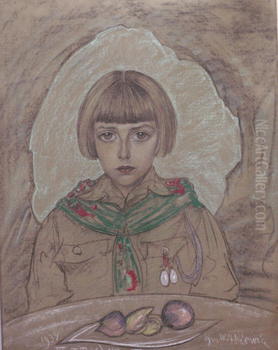 Portret chlopca Oil Painting by Stanislaw Ignacy Witkiewicz (Witkacy)