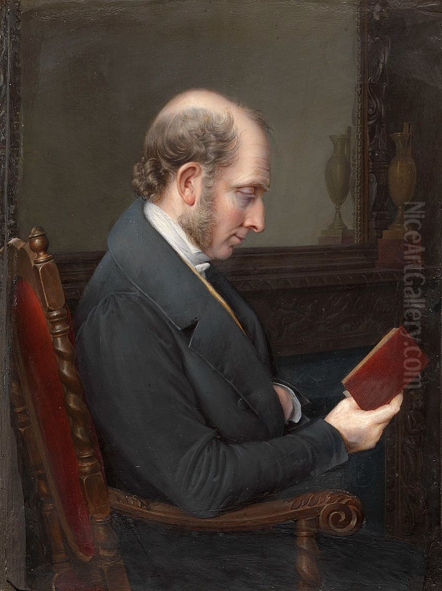 Monsieur du Cruet Oil Painting by Pauline Augustin