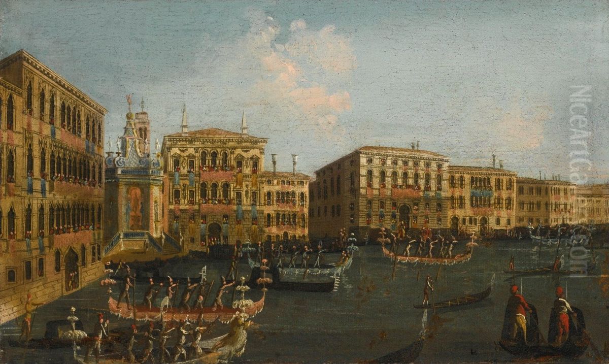 The Grand Canal, Venice Oil Painting by unknown