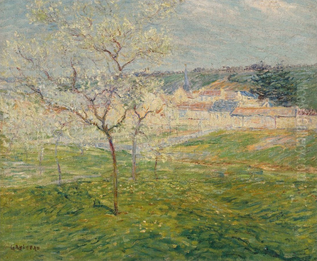 Verger au Printemps Oil Painting by Gustave Loiseau