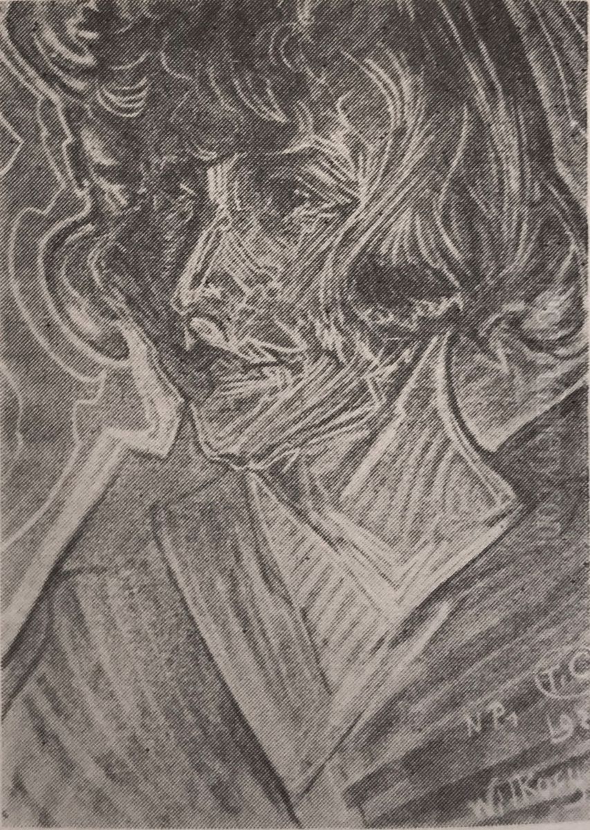 Portrait of Maria Malanowicz-Niedzielska Oil Painting by Stanislaw Ignacy Witkiewicz (Witkacy)