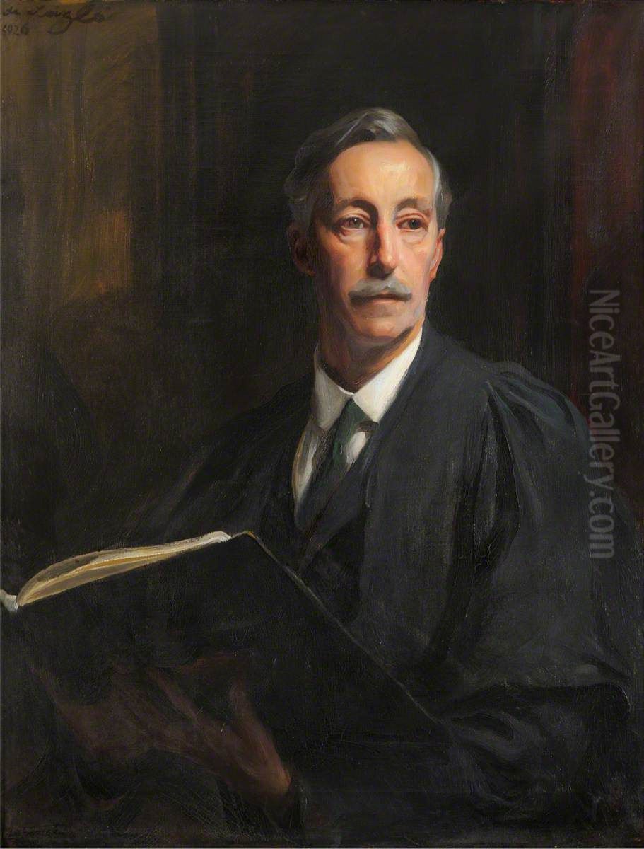 William Fiddian Reddaway Oil Painting by Philip de Laszlo