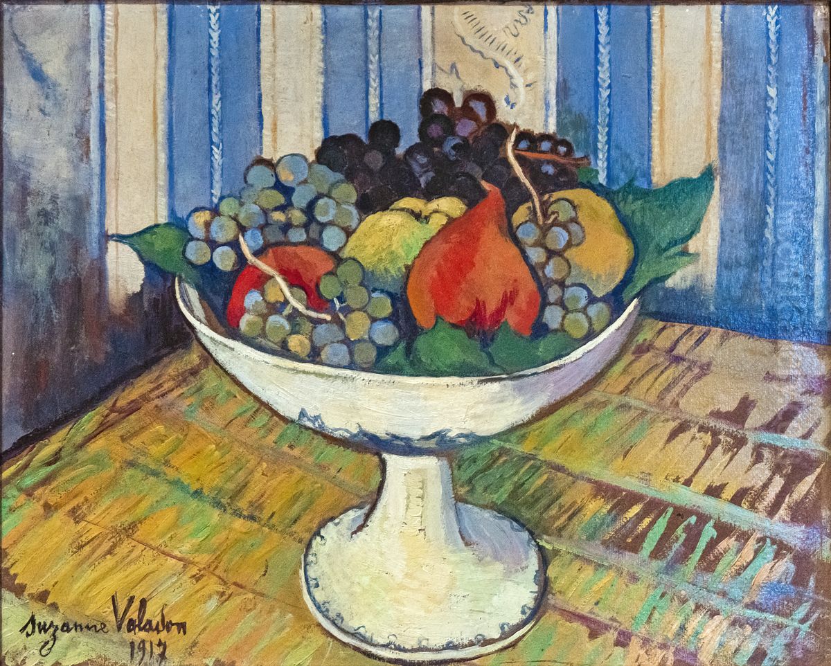 Fruit bowl Oil Painting by Suzanne Valadon