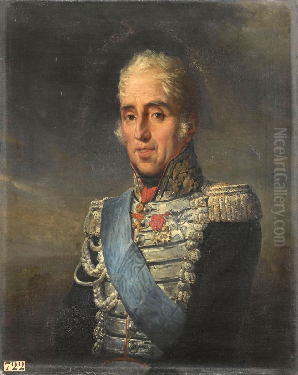 Charles X, roi de France (1757-1836) Oil Painting by Jean-Pierre Franque