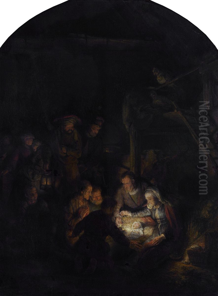 [1] Oil Painting by Rembrandt