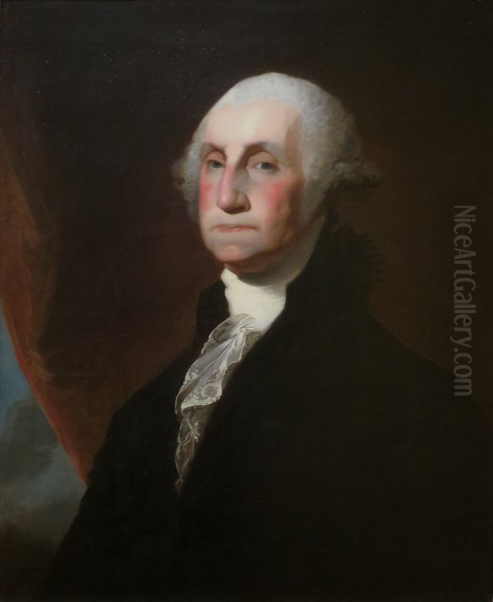 President George Washington Oil Painting by Gilbert Stuart