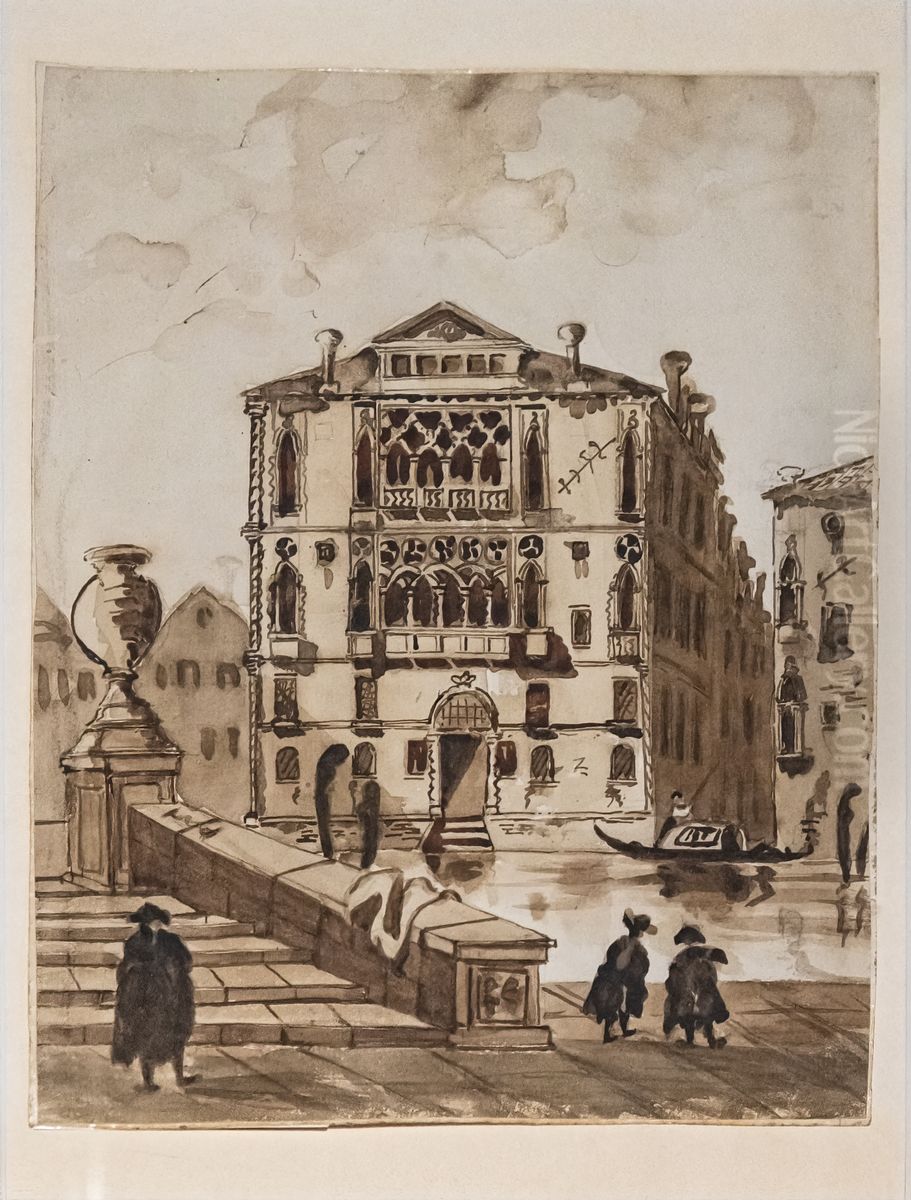 Vista di venezia Oil Painting by Francesco Guardi