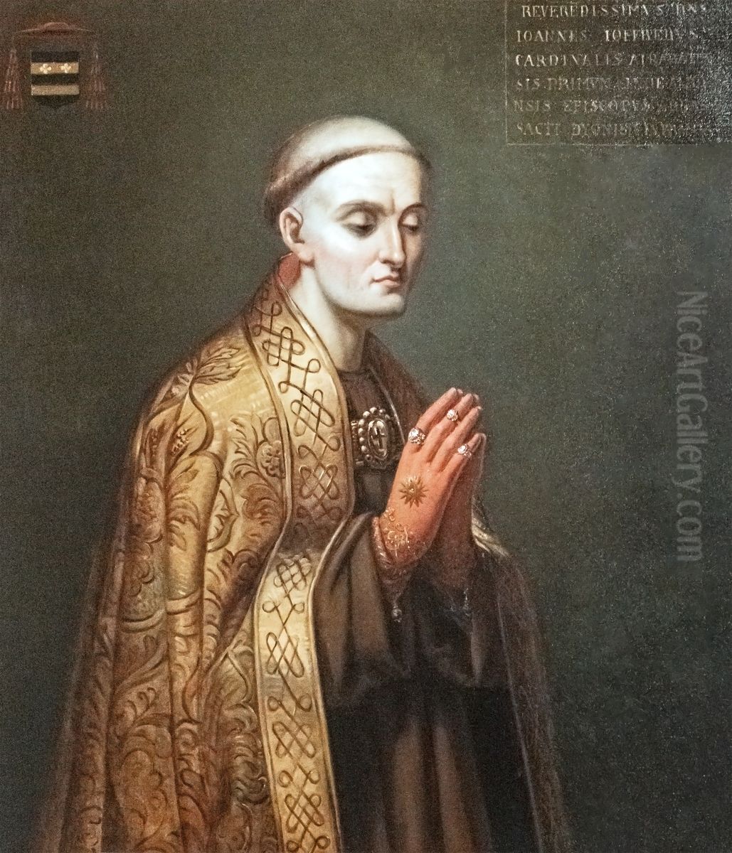 Portrait of Cardinal Jean Jouffroy Oil Painting by unknown