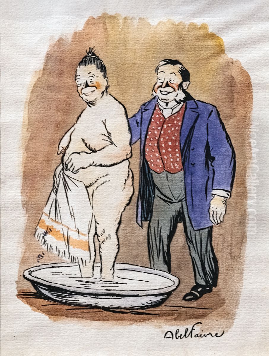 Vive la Sociale! Oil Painting by Abel Faivre