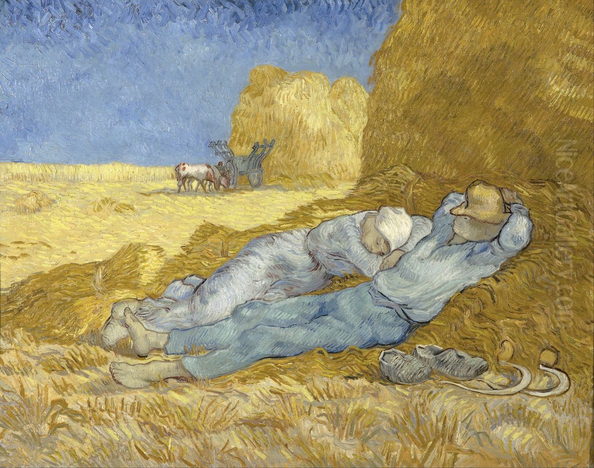 La Sieste Oil Painting by Vincent Van Gogh