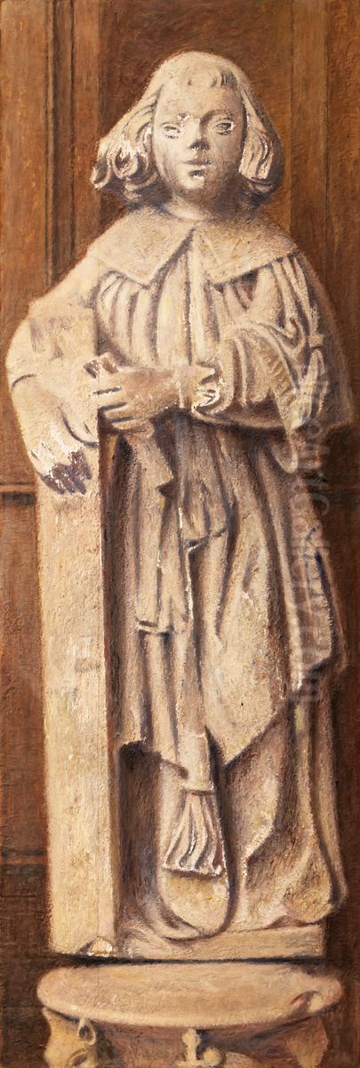 Angel of Passion (D) Oil Painting by Henri Rachou