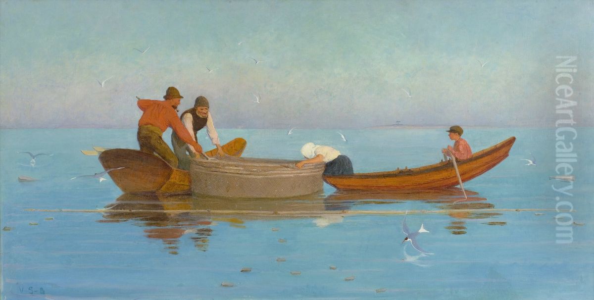 Isorysa Oil Painting by Venny Soldan-Brofeldt