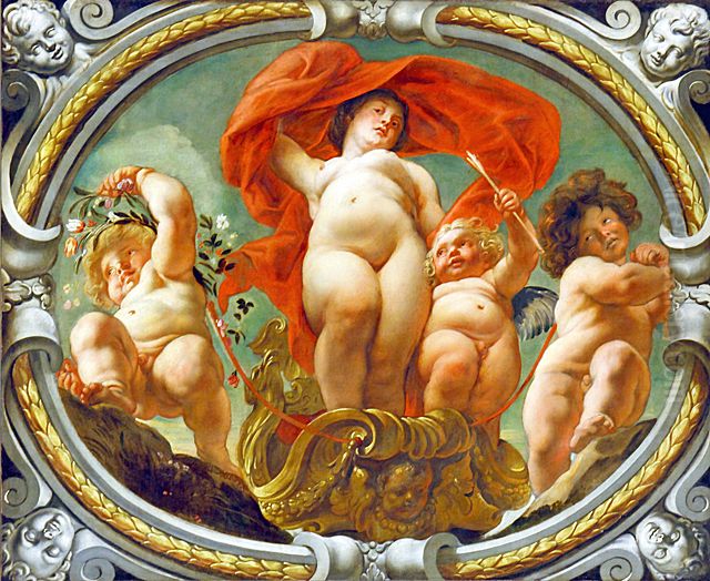 Gemini Oil Painting by Jacob Jordaens