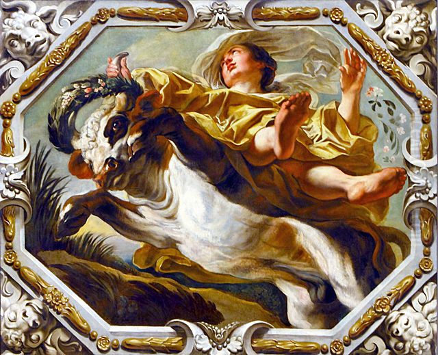 Taurus Oil Painting by Jacob Jordaens