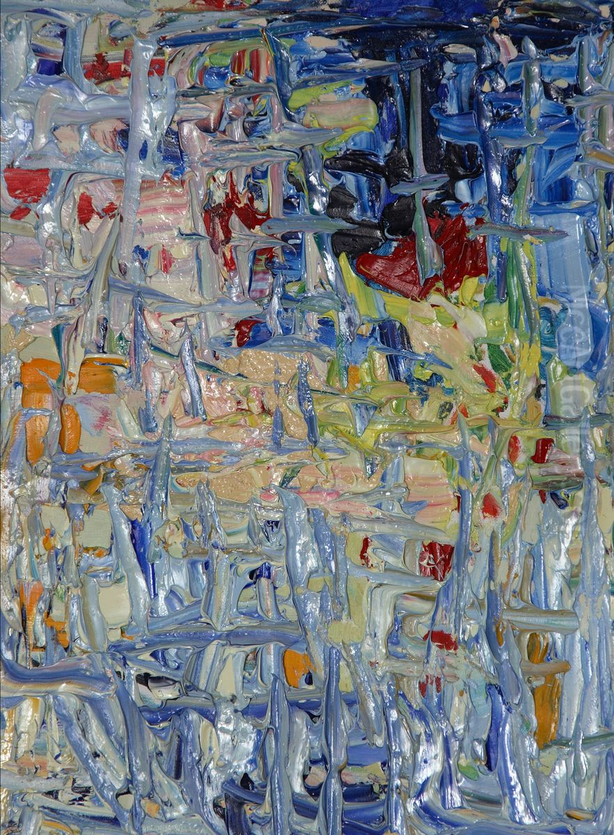 ... udir con gli occhi e finezza d'amore Oil Painting by unknown