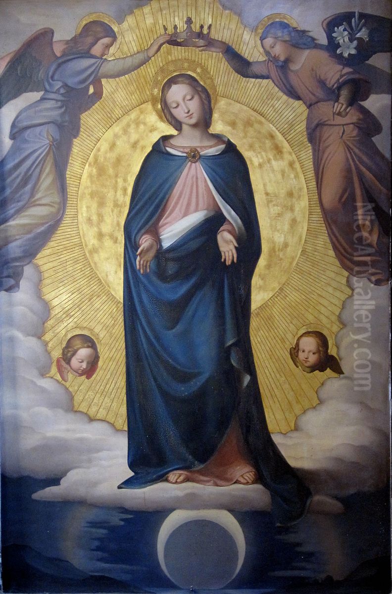 Immaculate Conception Oil Painting by Philipp Veit