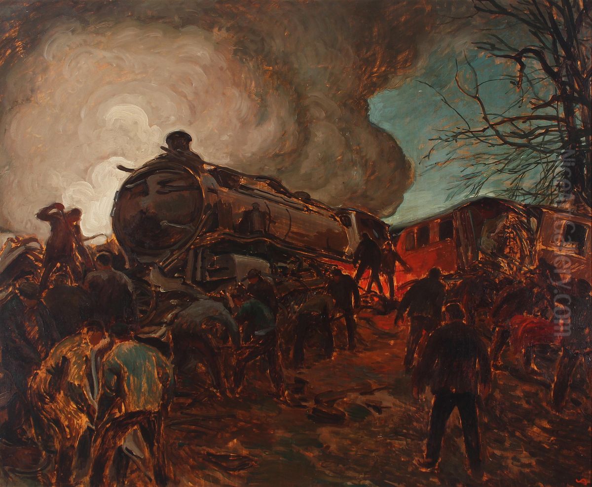 Togulyyke. Oil Painting by Valdemar Andersen