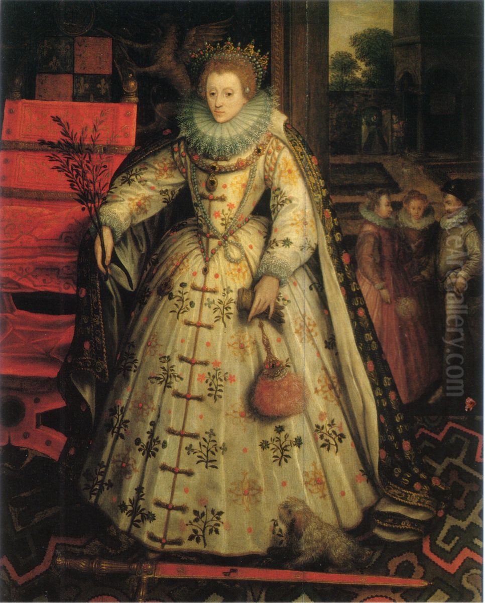 The Wanstead or Welbeck Portrait of Elizabeth I Oil Painting by Marcus Gheeraerts the Elder