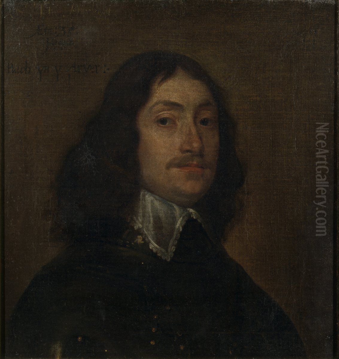 Sir Thomas Herbert (1606-1682), Traveller and Author Oil Painting by Unidentified painter