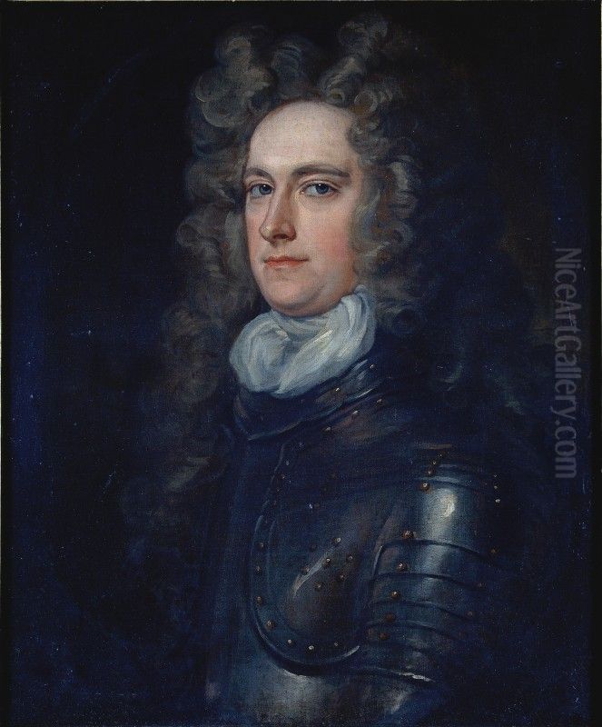 Sir James Holburne, 1st Baronet, of Menstrie Oil Painting by John Baptist Medina
