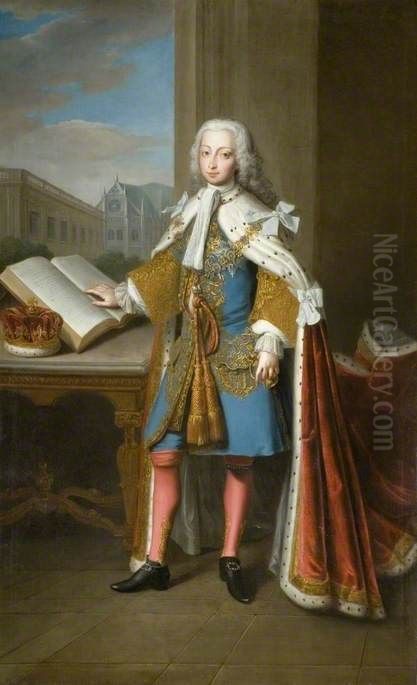 Frederick Louis, Prince of Wales (1707-1751) Oil Painting by Philippe Mercier