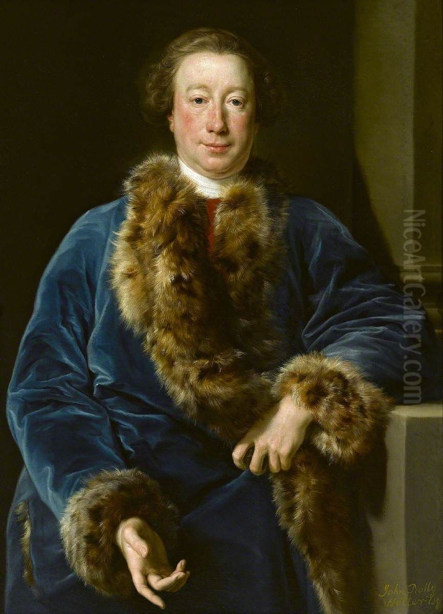 John Rolle Walter (1712-1779), MP for Exeter (1754-1776) Oil Painting by Pompeo Batoni