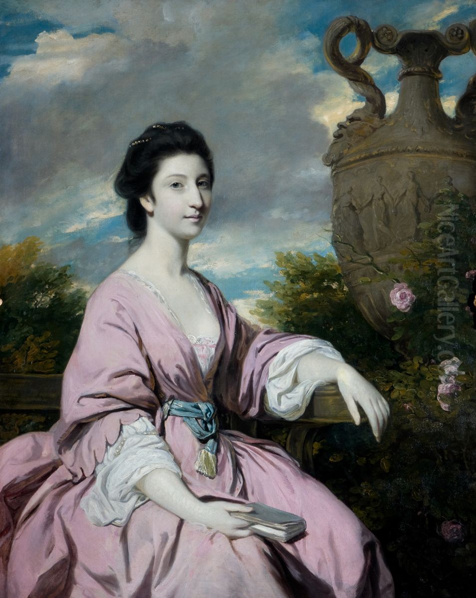 Miss Theodosia Magill (1743-1817), afterwards Countess of Clanwilliam Oil Painting by Of Sir Joshua Reynolds