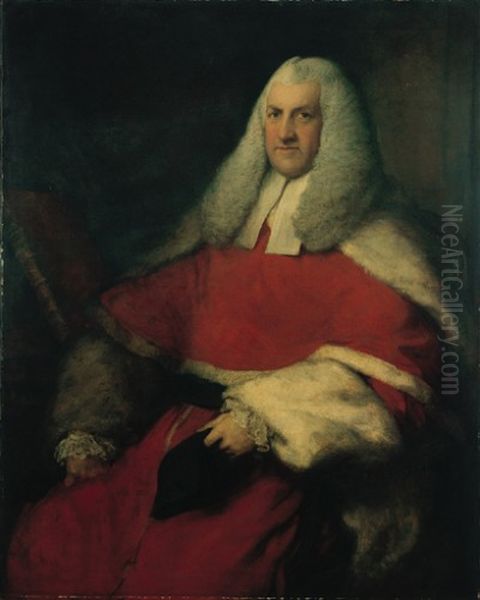 Sir Richard Perryn (1723-1803) Oil Painting by Thomas Gainsborough