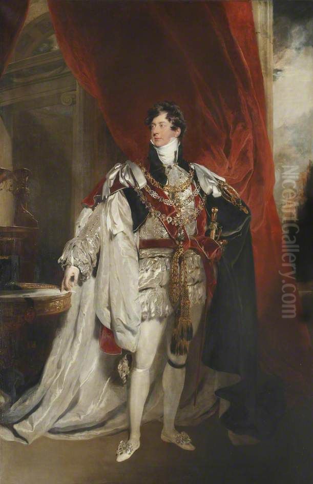George IV (1762-1830) Oil Painting by Thomas Lawrence