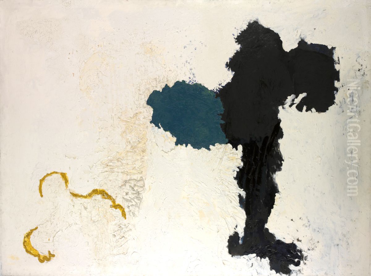 Bend knees and spine Oil Painting by Otakar Slavik