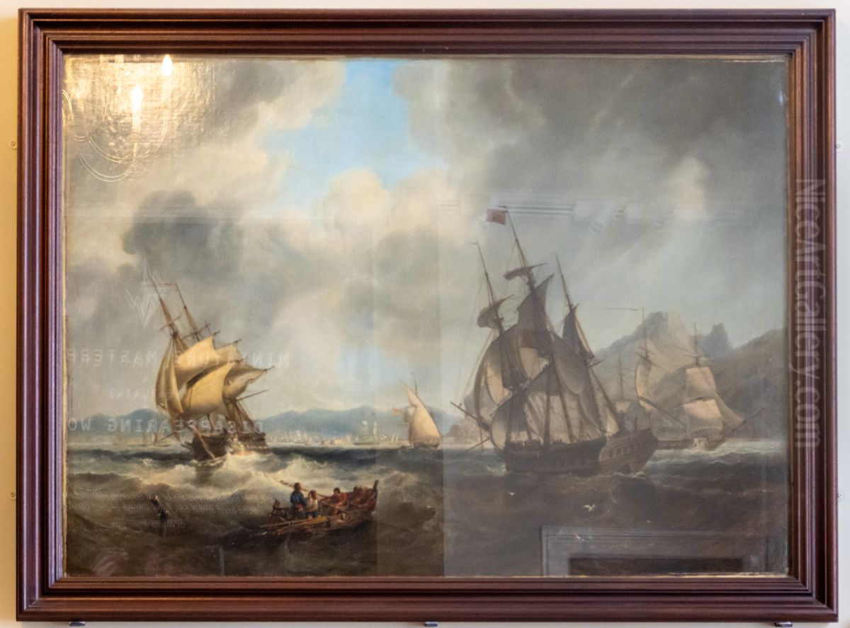Scene in the Mediterranean Oil Painting by James Wilson Carmichael