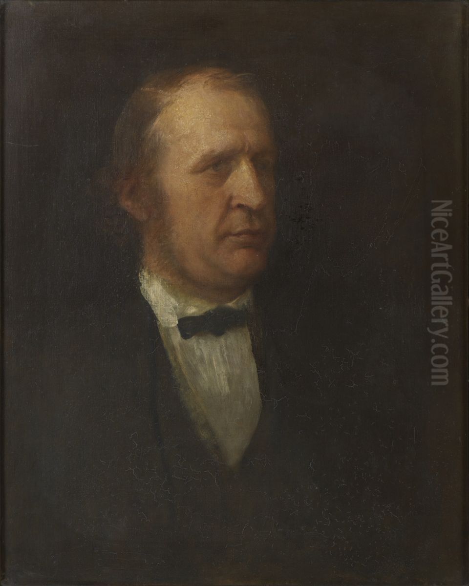 Sir James Fitzjames Stephen, Bt (1829-1894), Judge Oil Painting by George Frederic Watts