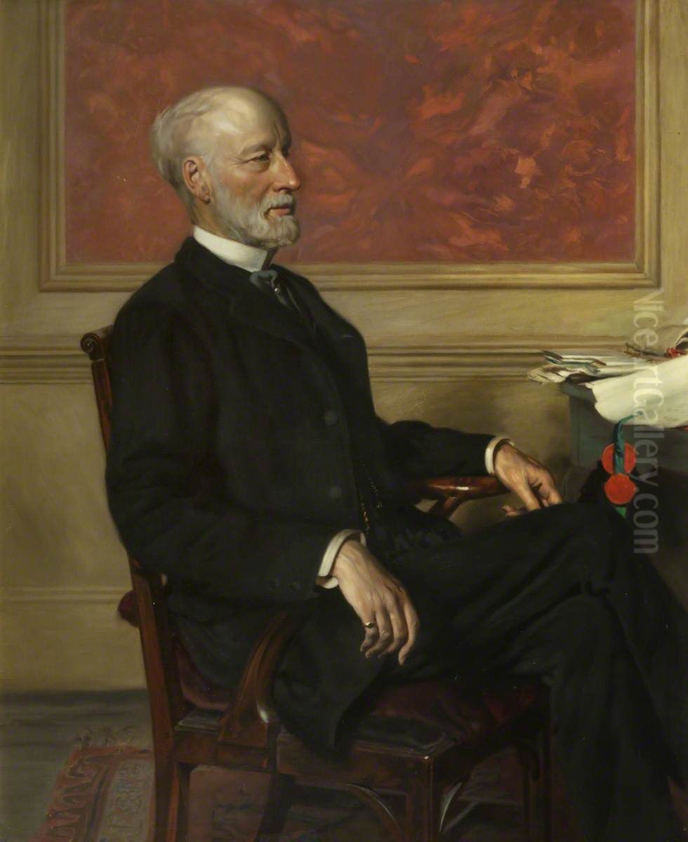 Sir Graham Graham-Montgomery of Stanhope Oil Painting by John Henry Lorimer