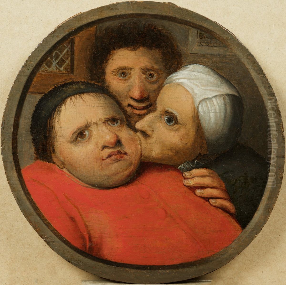 Study for the fight between Carnival and Lent Oil Painting by Marten Van Cleve