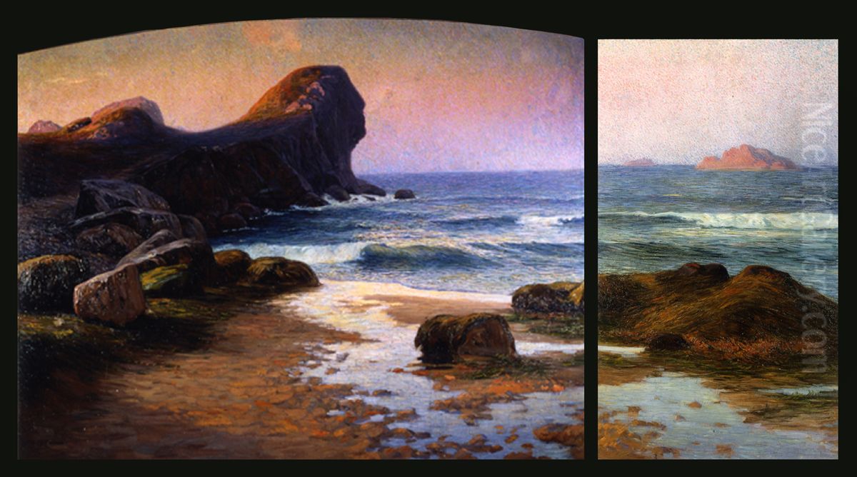 La esfinge de Roscoff Oil Painting by Jose Nogue Masso