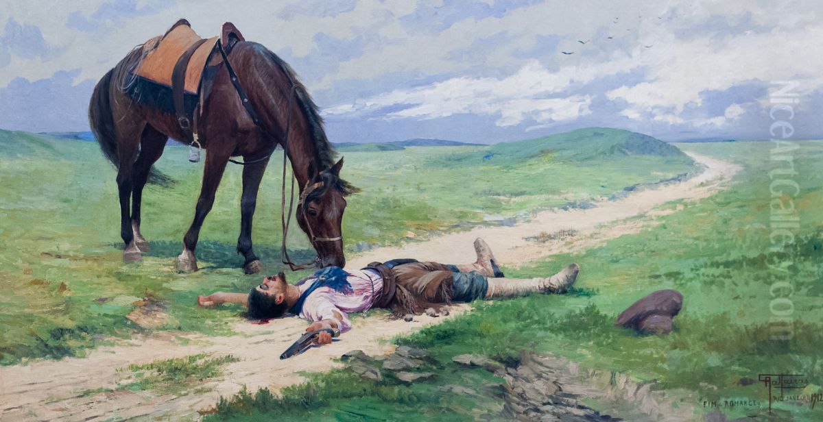 Fin de romance, 1912 Oil Painting by Antonio Parreiras