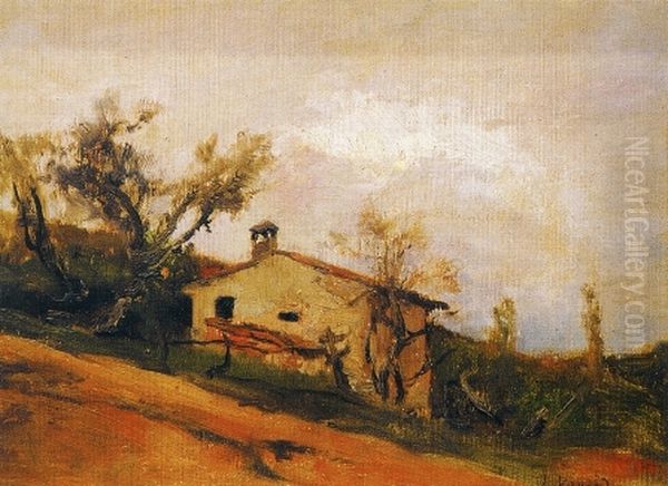 Paisatge Oil Painting by Joaquim Vayreda i Vila