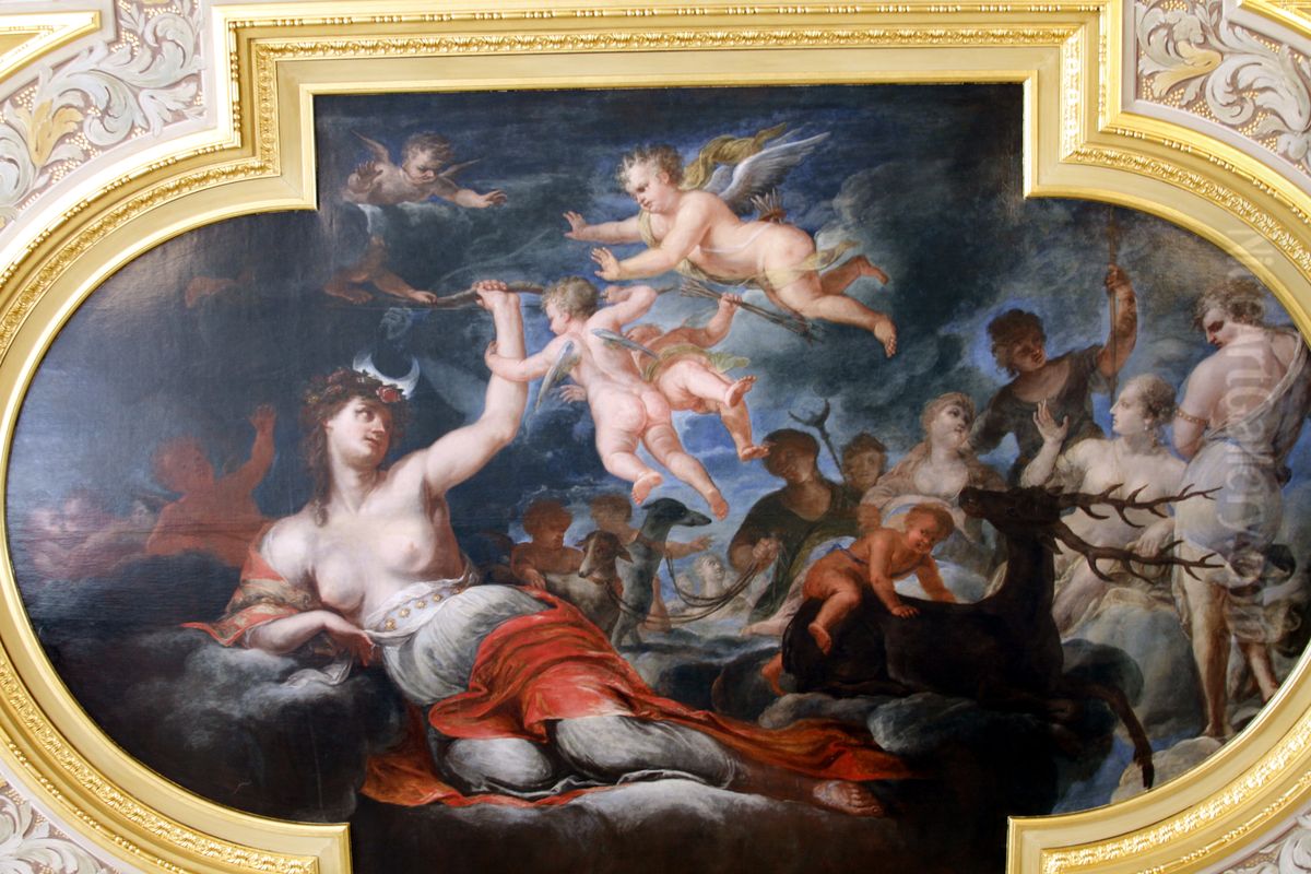 Diana Oil Painting by Paolo Fiammingo