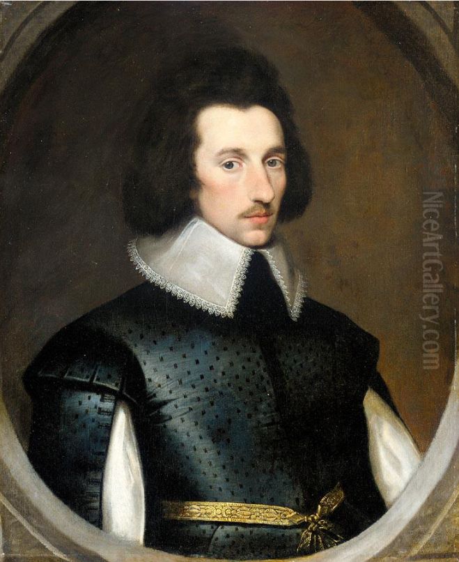 Portrait of Sir Richard Weston Oil Painting by Cornelis de Neve