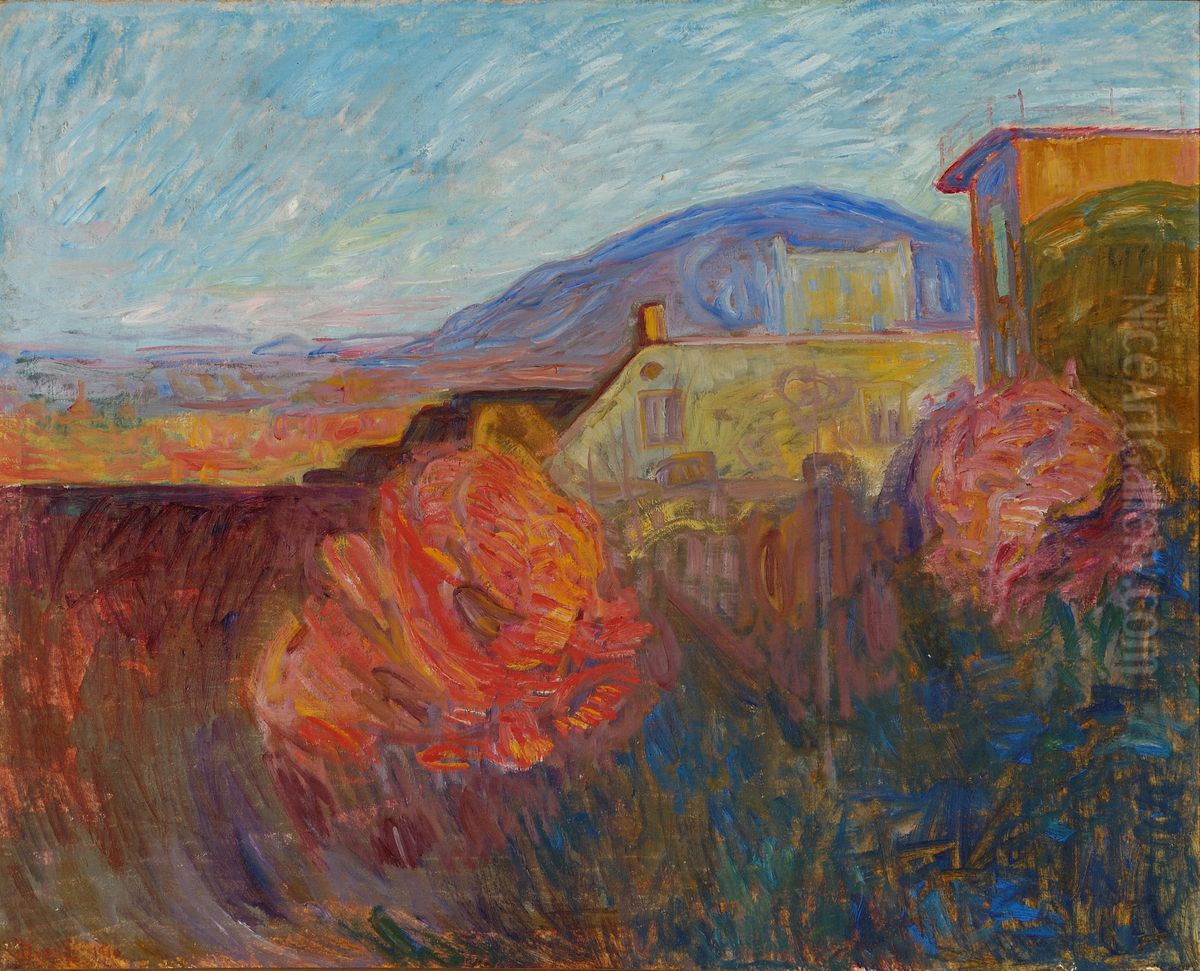 Fra Breisethvinduet Oil Painting by Thorvald Erichsen