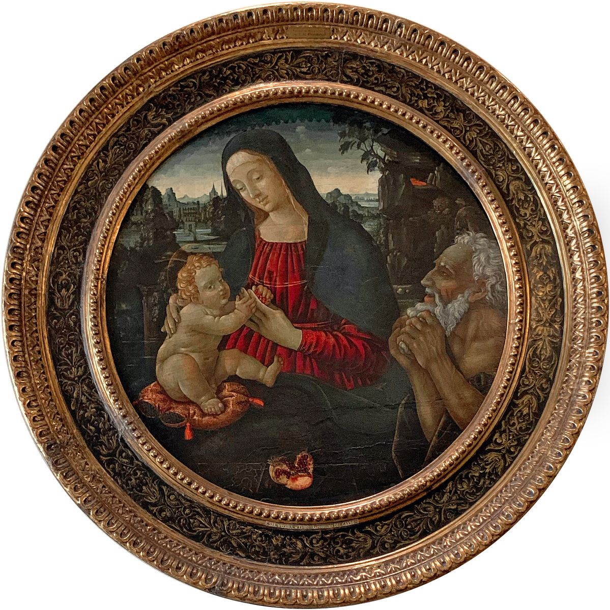 Virgin and Child Oil Painting by Raffaellino del Garbo