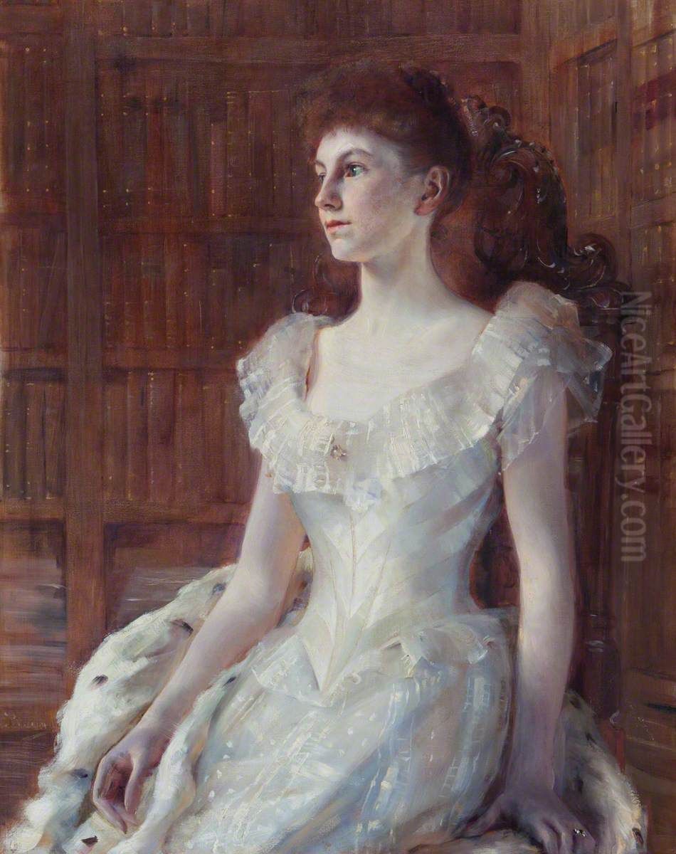 Agnata Frances Ramsay Oil Painting by Ida Baumann