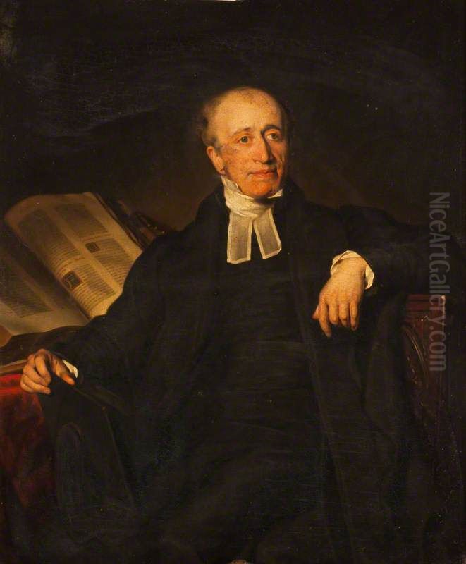 Edward Burton Oil Painting by Philip Corbet