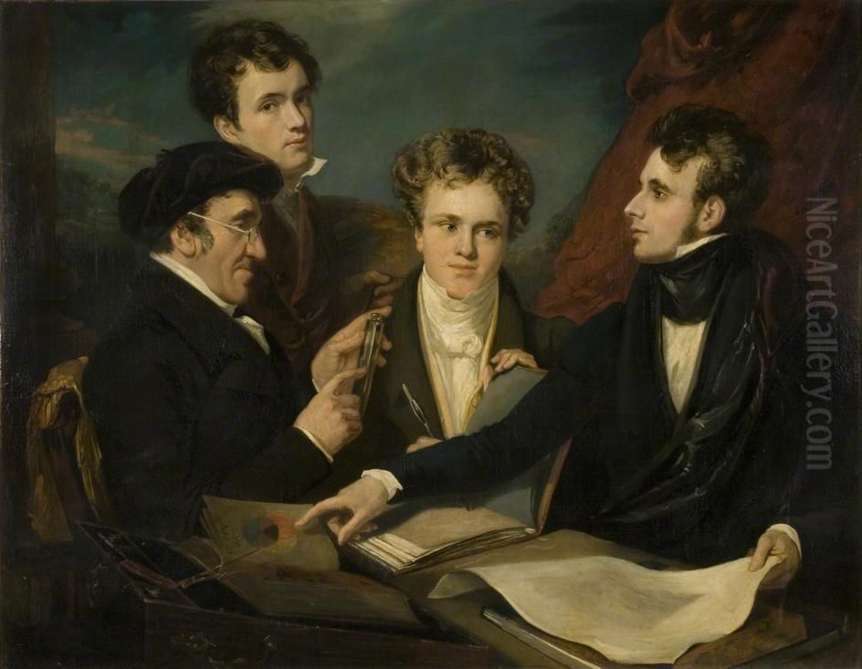 A Controversy on Colour Oil Painting by John Hayter